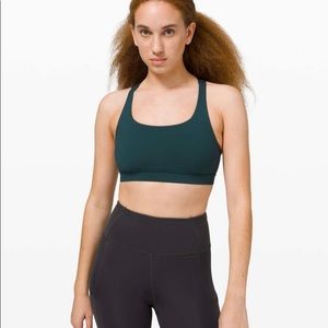 Lululemon Energy Bra in Submarine, size 12